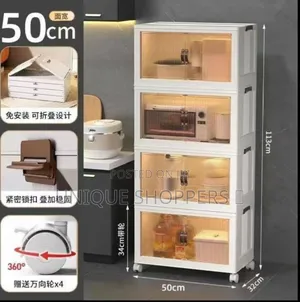 Collapsible Multiple Purposes Simple Organizer Storage Rack