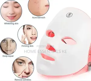 Wireless 7 Colors Light Led Facial Mask Red Light Therapy Anti-Acn