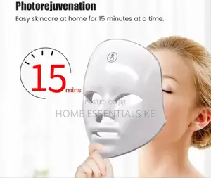 Wireless 7 Colors Light Led Facial Mask Red Light Therapy Anti-Acn