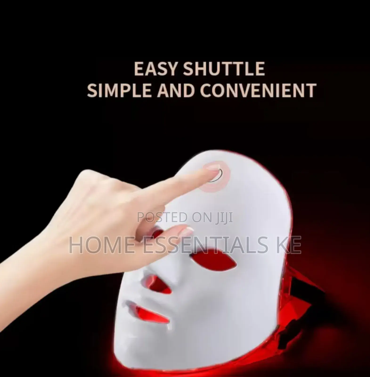 Wireless 7 Colors Light Led Facial Mask Red Light Therapy Anti-Acn