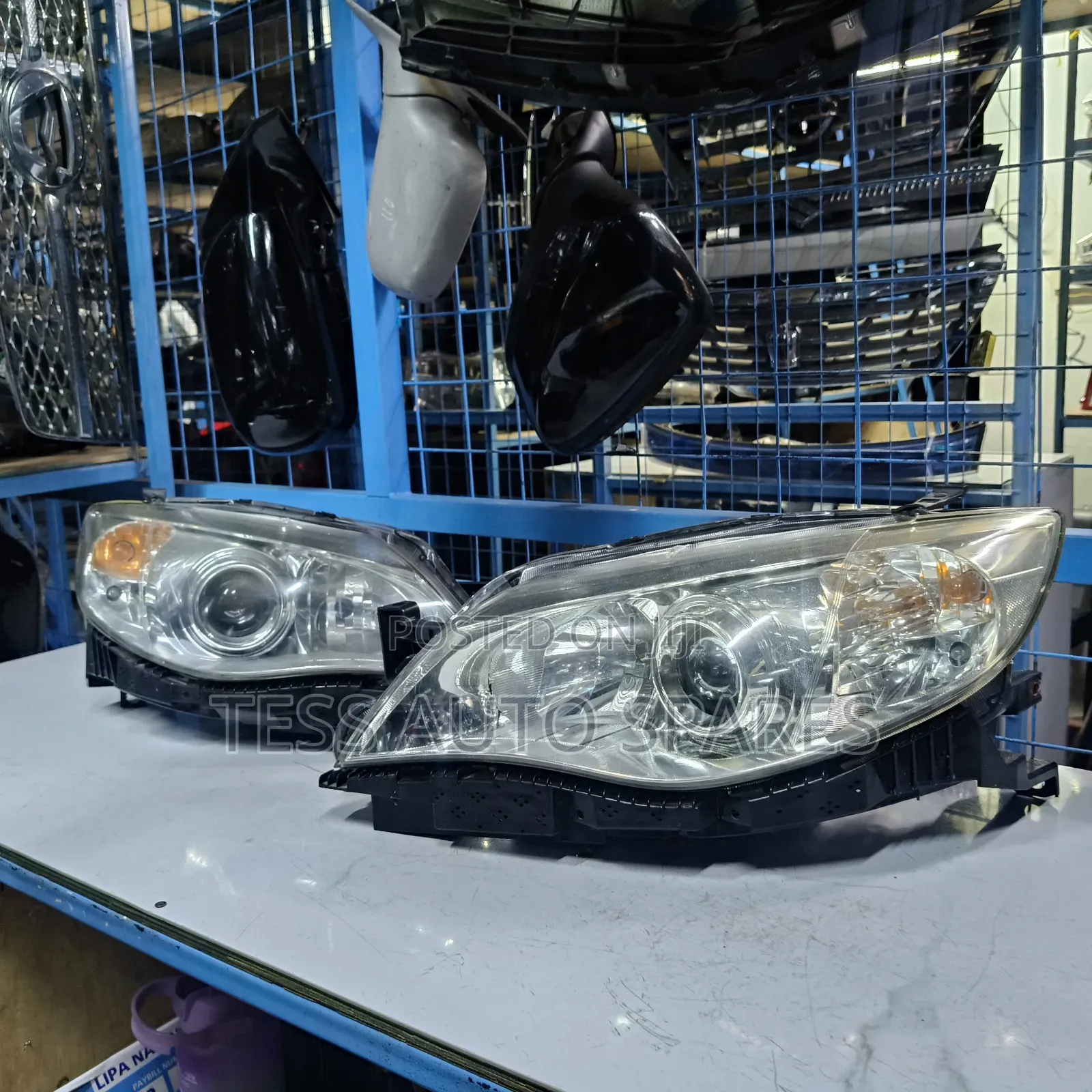 Subarun 14 Xenon Headlights Available
