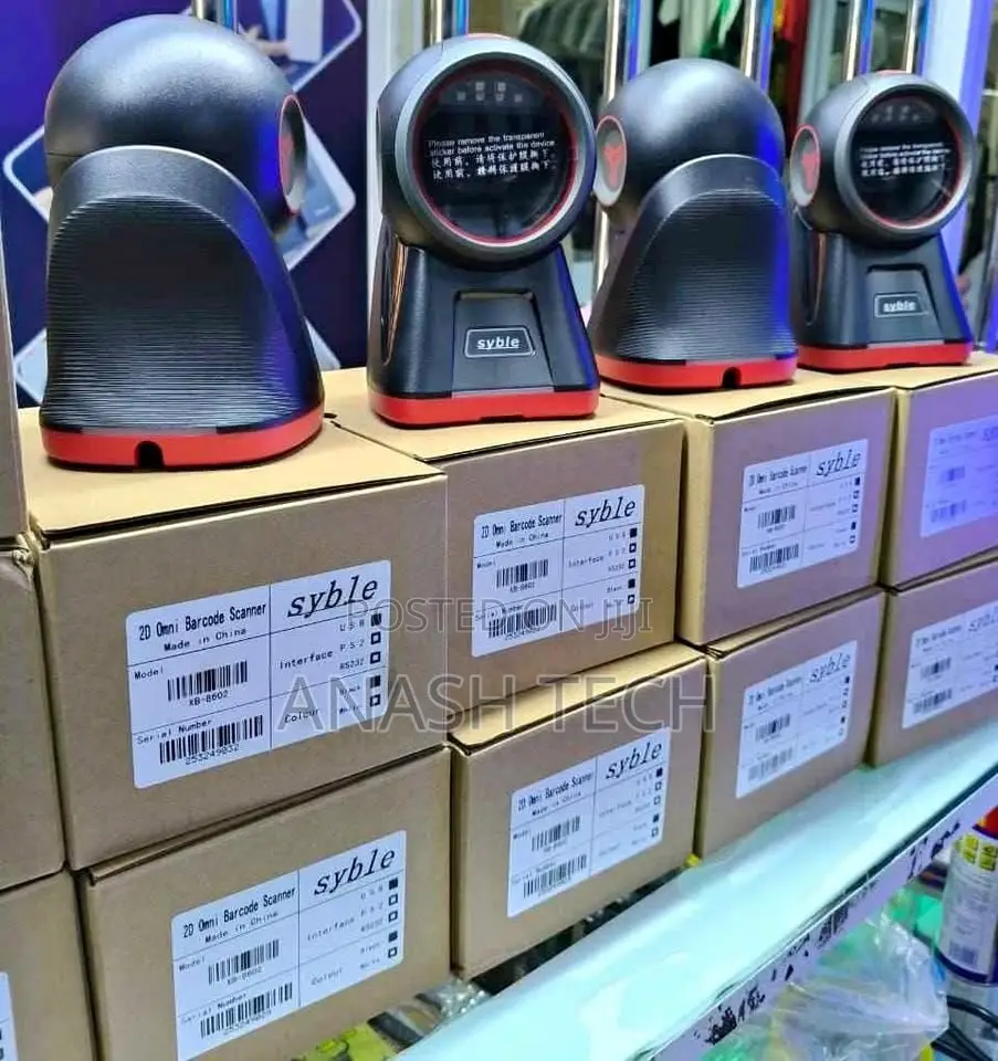 Quality Performance Syble Table Mount Barcode Scanner