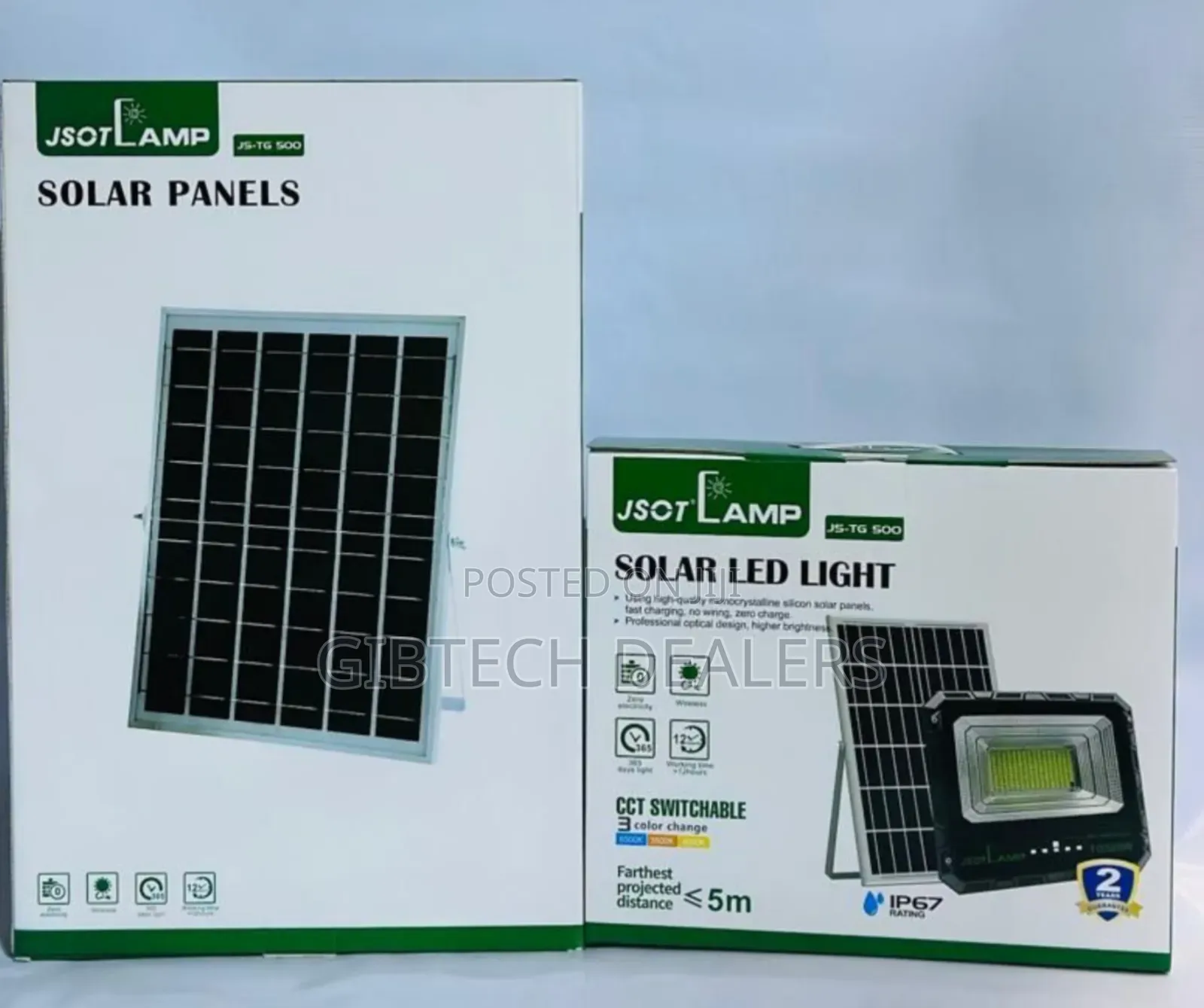 500w Jsot Solar Floodlight Ip67