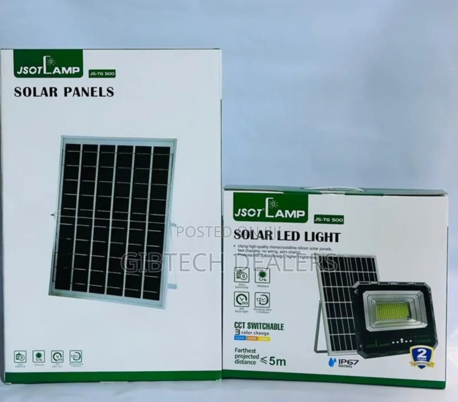 Jsot Ip67 500w Solar Floodlight