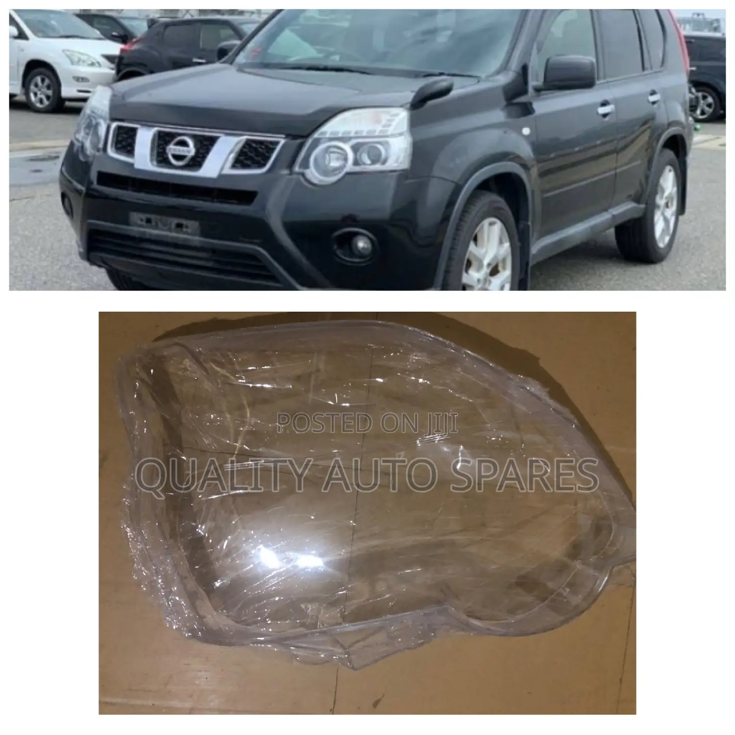 Nissan Extrail Nt31 Headlight Lens