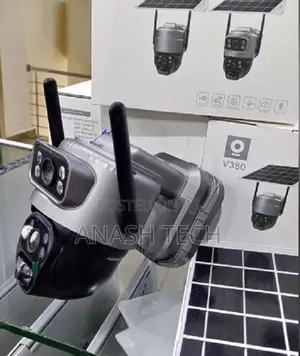 Easy to Set Up 4g Dual Lens Camera Solar CCTV