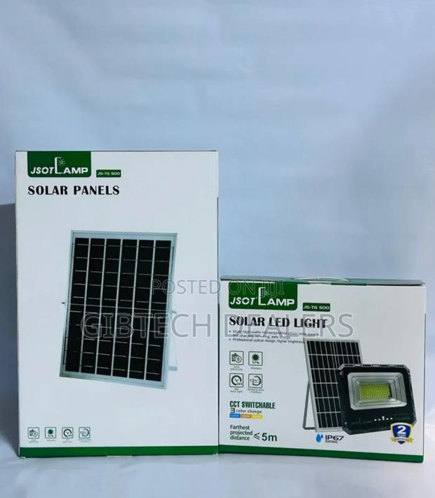 Jsot 500w Ip67 Solar Floodlight Dawn to Dusk