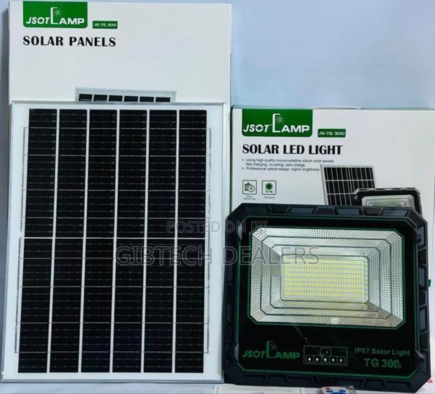 300w Jsot Solar Floodlight - main view