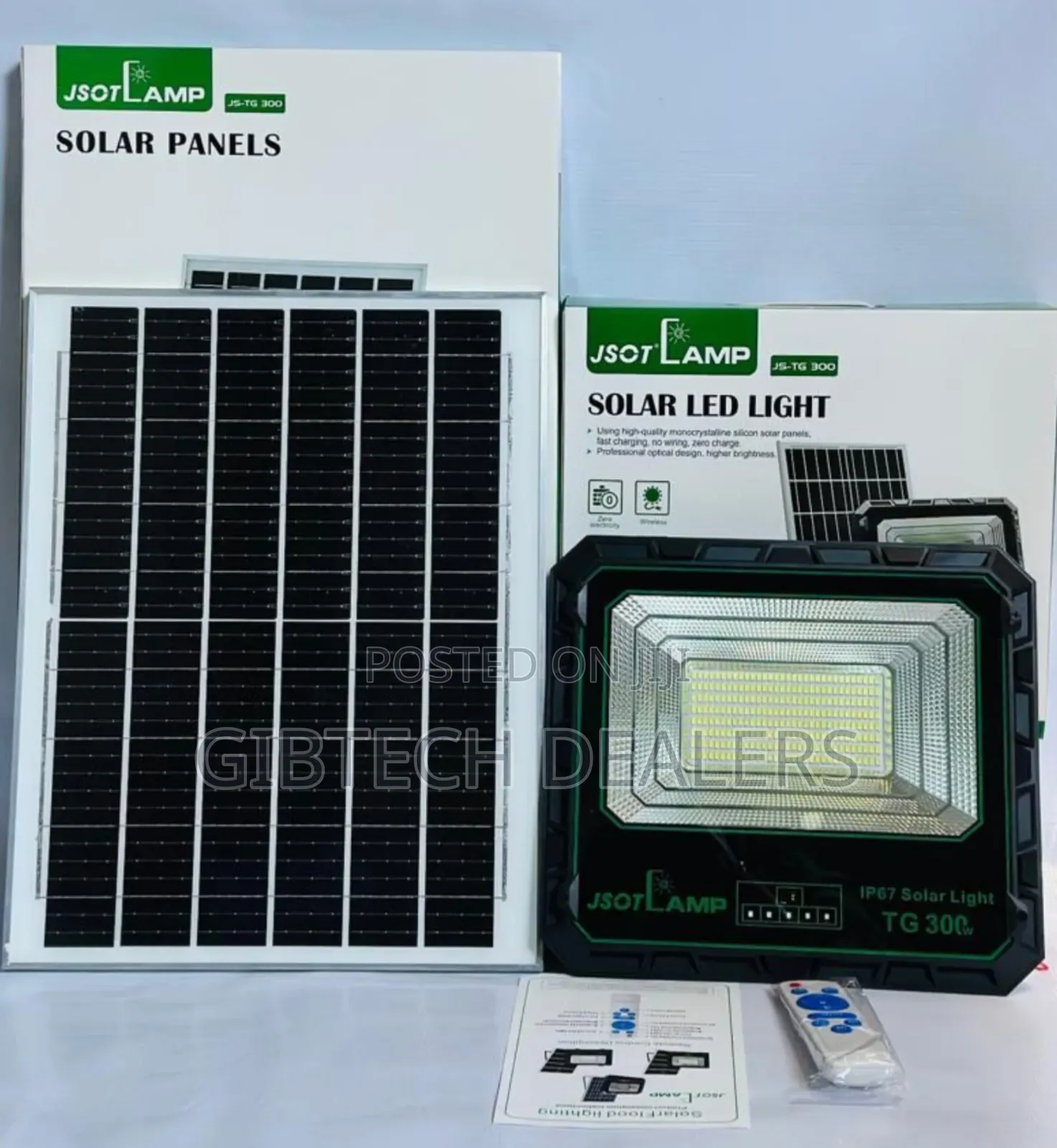 Jsot 300w Floodlight Solar Flood Light Ip67