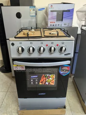 50*55 Ecomax Full Gas Standing Cooker 
Available in Black and Silver.