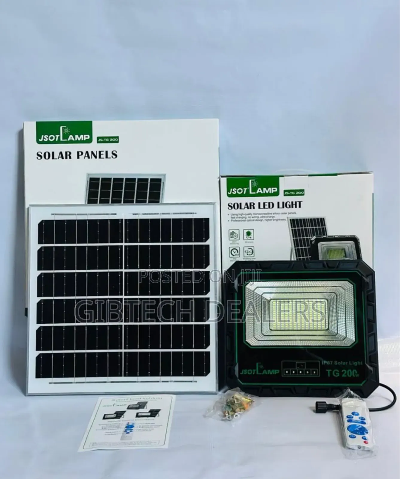 Ip67 200w Solar Floodlight
