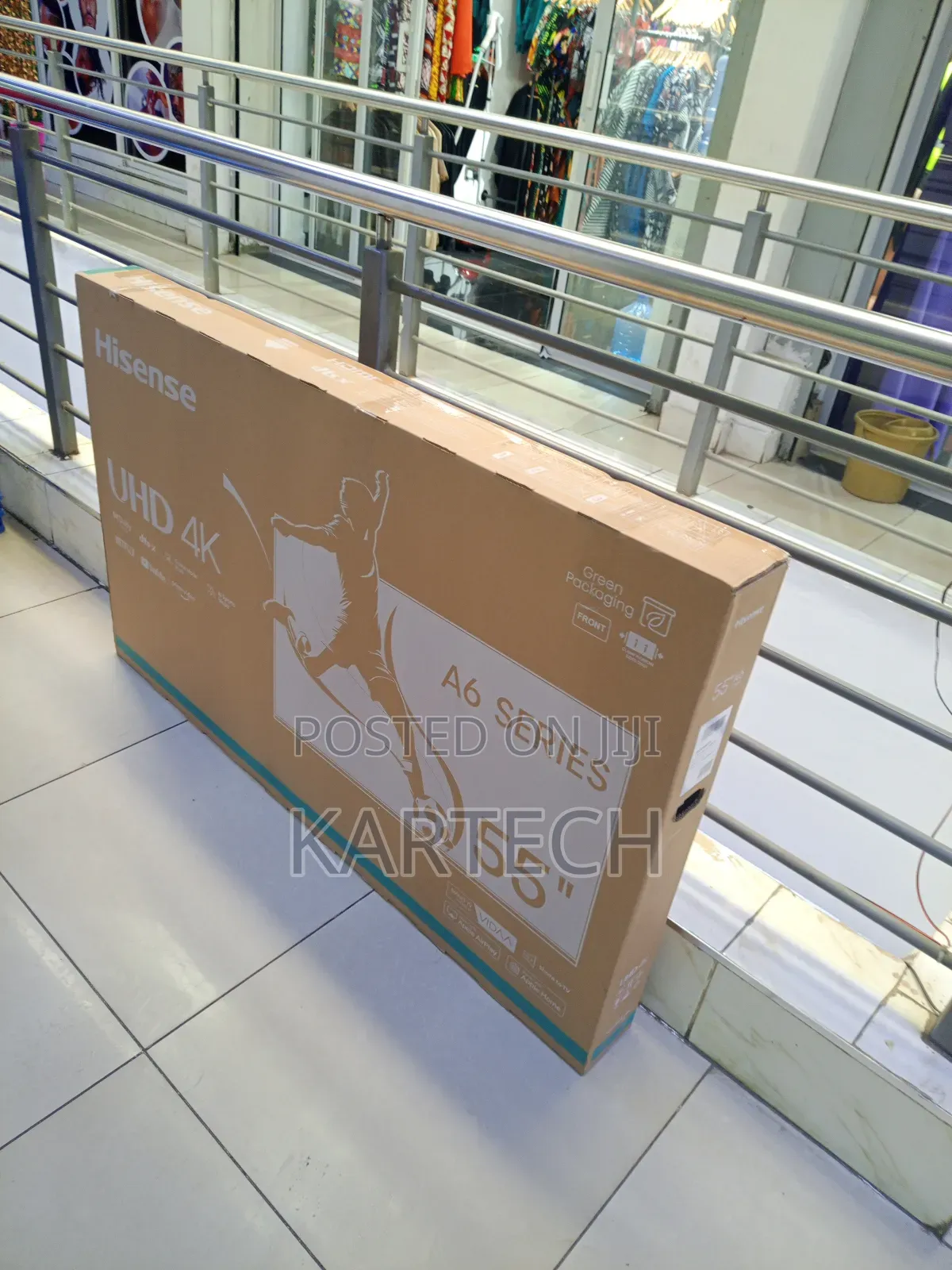 Hisense 55 Smart 55a6kken Frameless A6k Series Tv