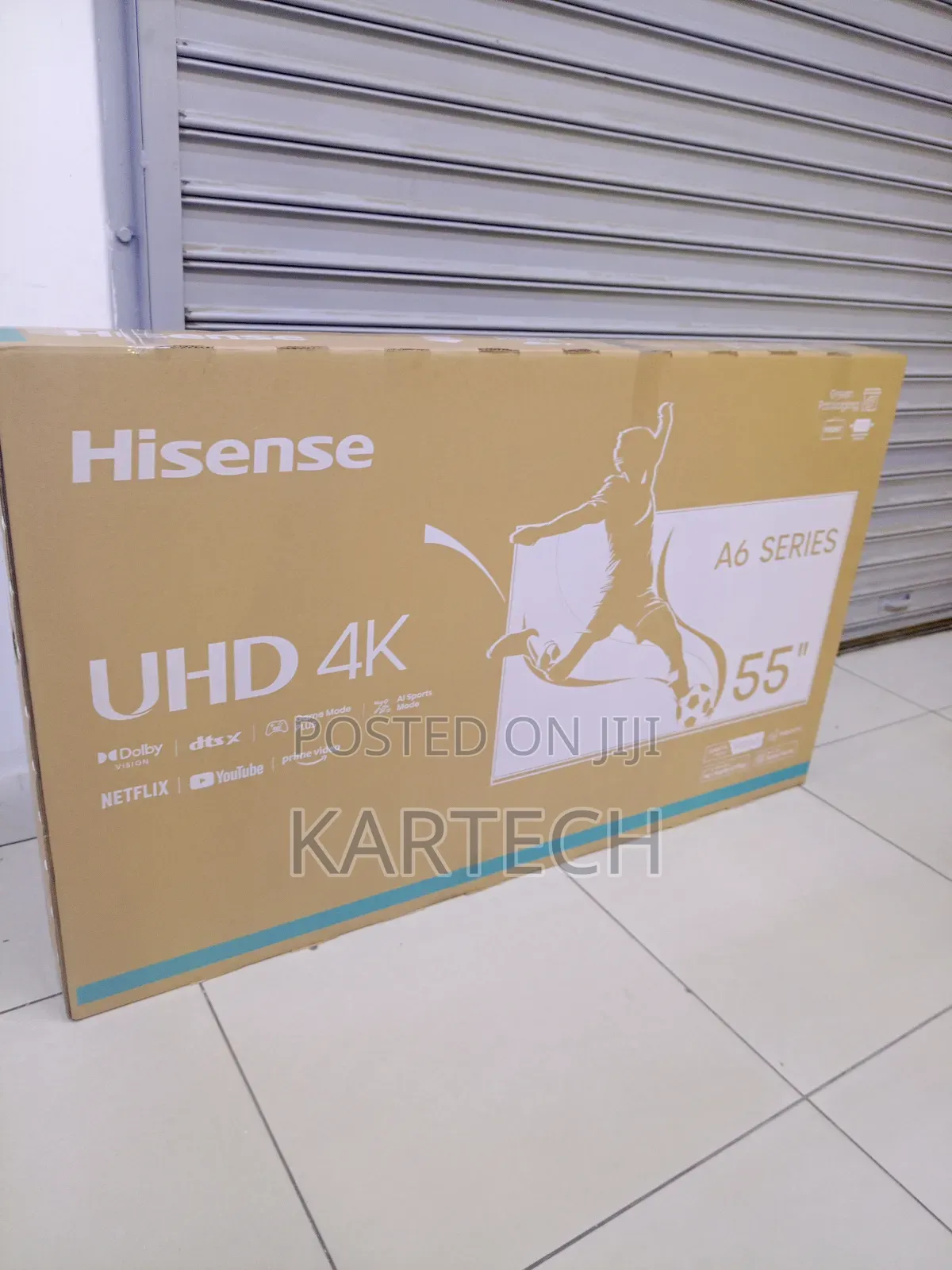 Hisense 55-Inch A6 Series 55a6kken Uhd Smart Tv.