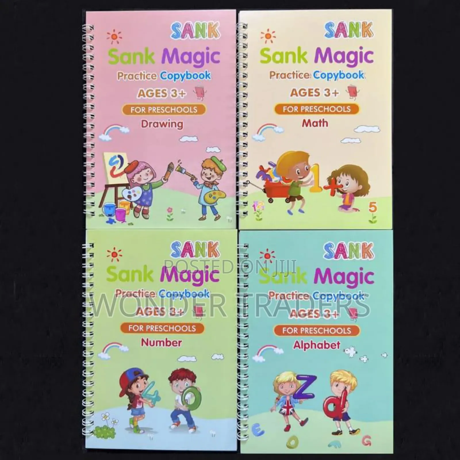 Sank Magic Copy Book
.A Set of 4 Books.