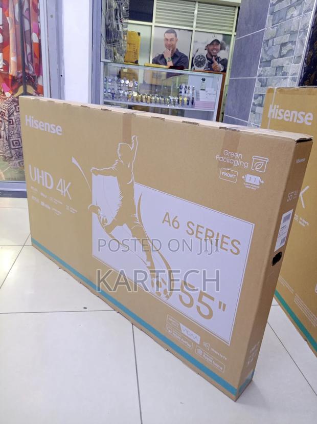 Hisense 55" Uhd Frameless A6 Series Smart Tv - thumbnail 2
