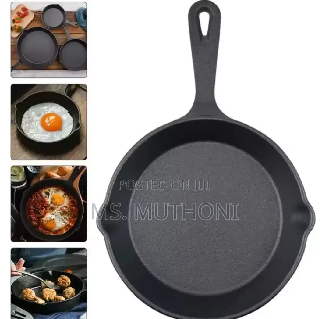 Large Size (30 Cm ) Cast Iron Skillet