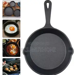 Large Size (30 Cm ) Cast Iron Skillet