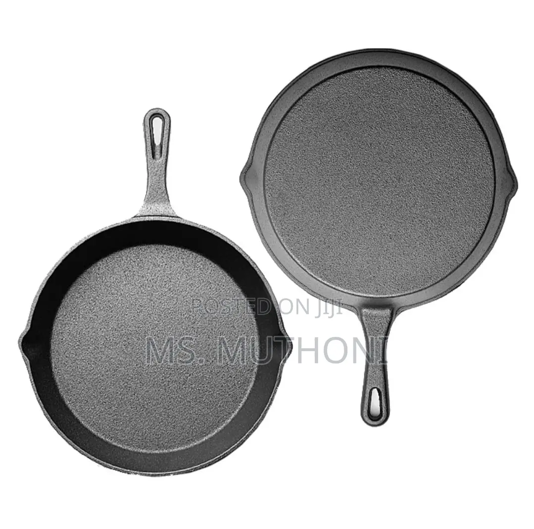 Large Size (30 Cm ) Cast Iron Skillet
