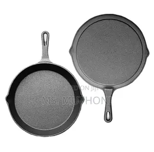 Large Size (30 Cm ) Cast Iron Skillet