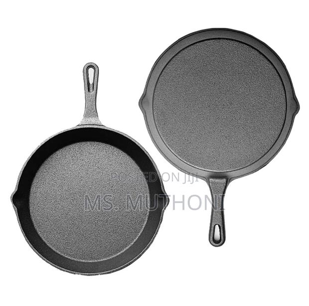 Large Size (30 Cm ) Cast Iron Skillet - thumbnail 2