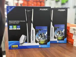 Ps5 Pro, Ps5 Slim Digital Multifunctional Cooling Charging Dock