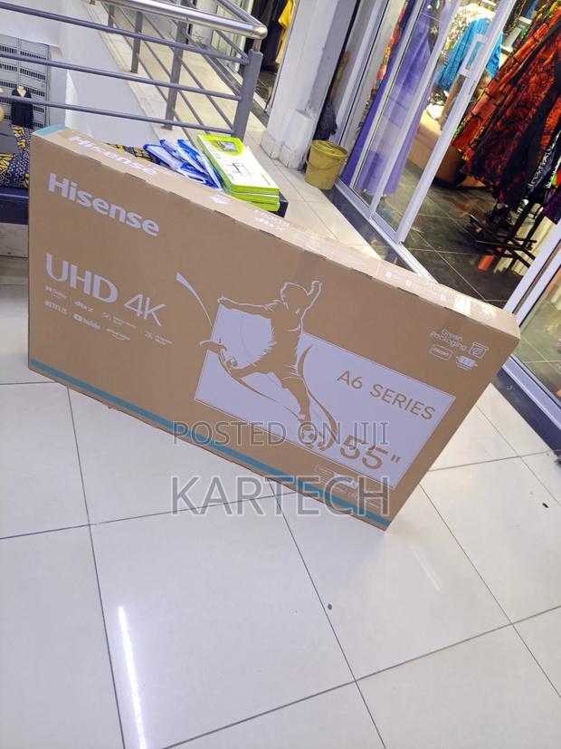 Hisense 55 Inch A6 Series Uhd Led Smart Tv Netflix - main view