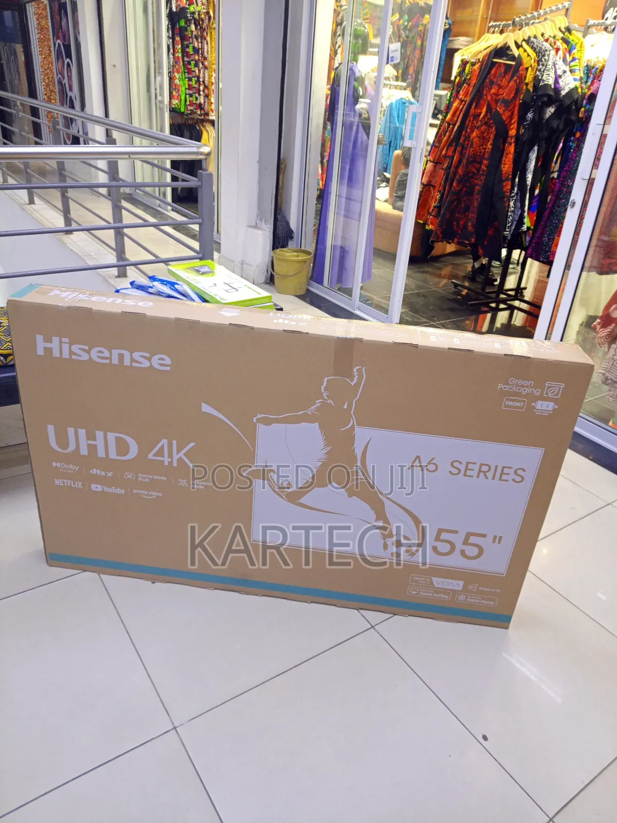 Hisense 55 Inch A6 Series Uhd Led Smart Tv Netflix
