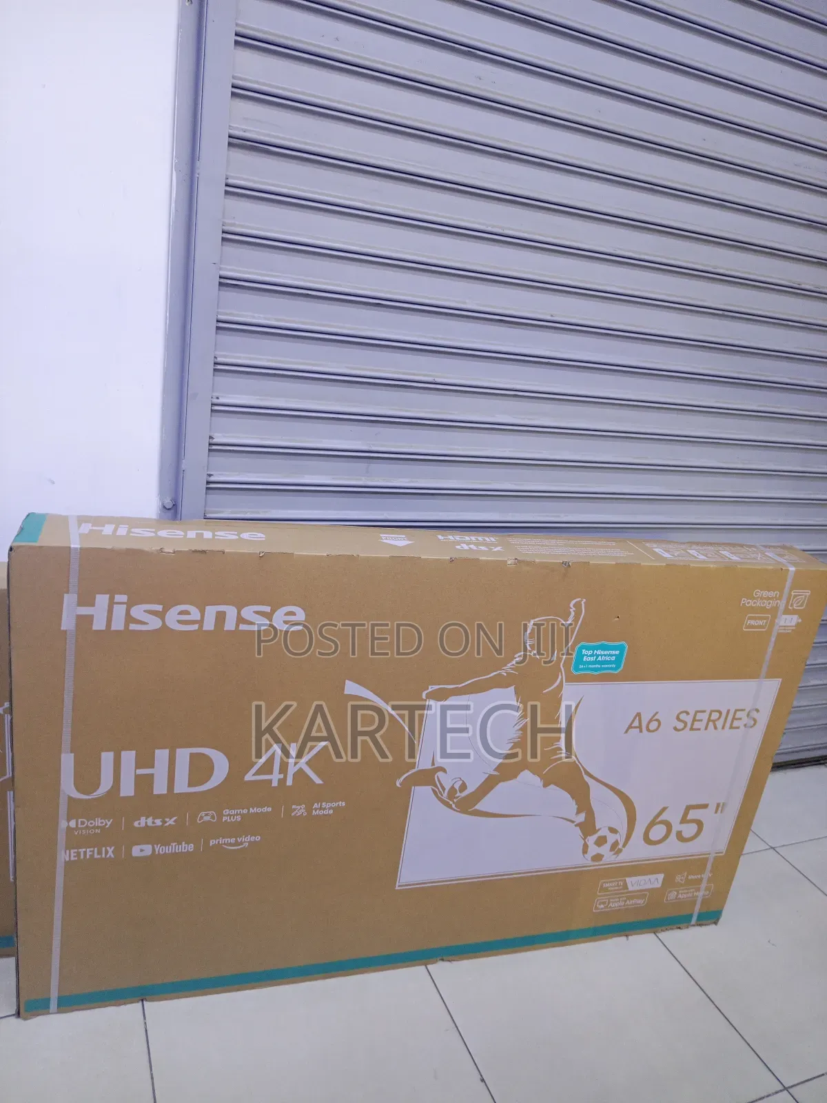 Hisense 65" A6 Series Uhd Frameles
S Smart Tv