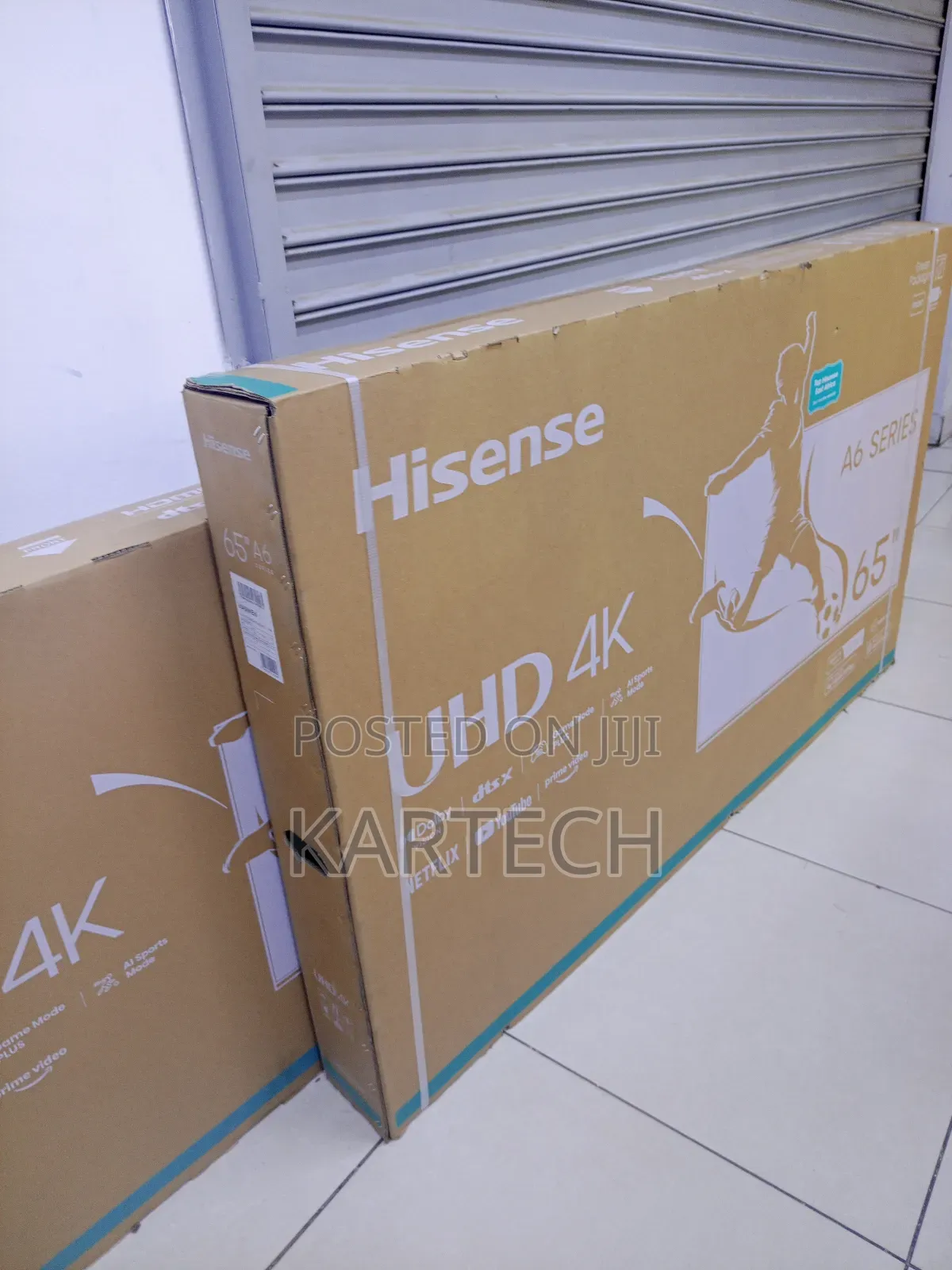 Hisense 65" Uhd Smart Tv – A6 Series.