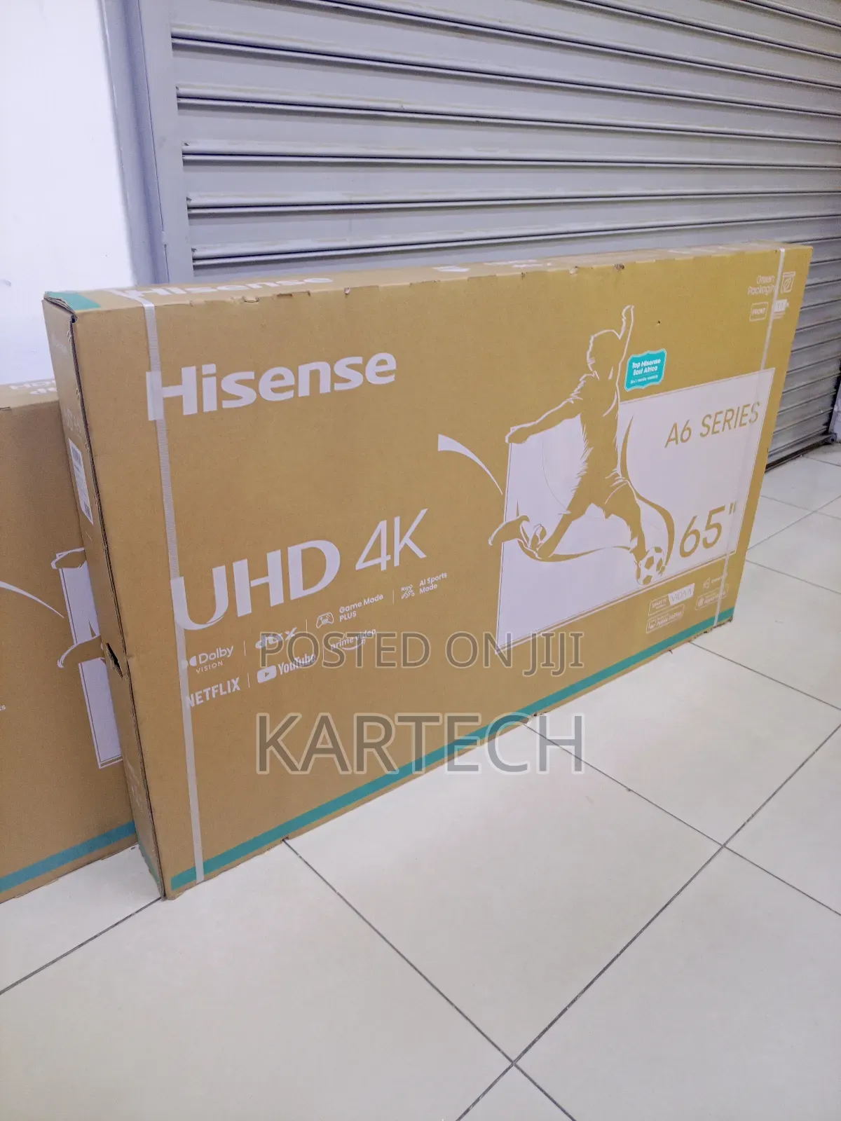 Hisense 65" Uhd Smart Tv – A6 Series.