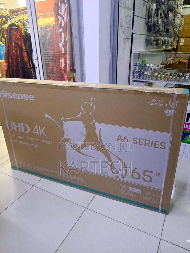 Hisense 65 Inch A6 Series Uhd Frameless Smart Tv - main view