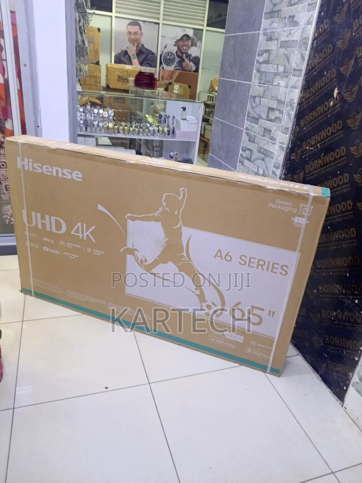 Hisense 65 Inch A6 Series Uhd Frameless Smart Tv