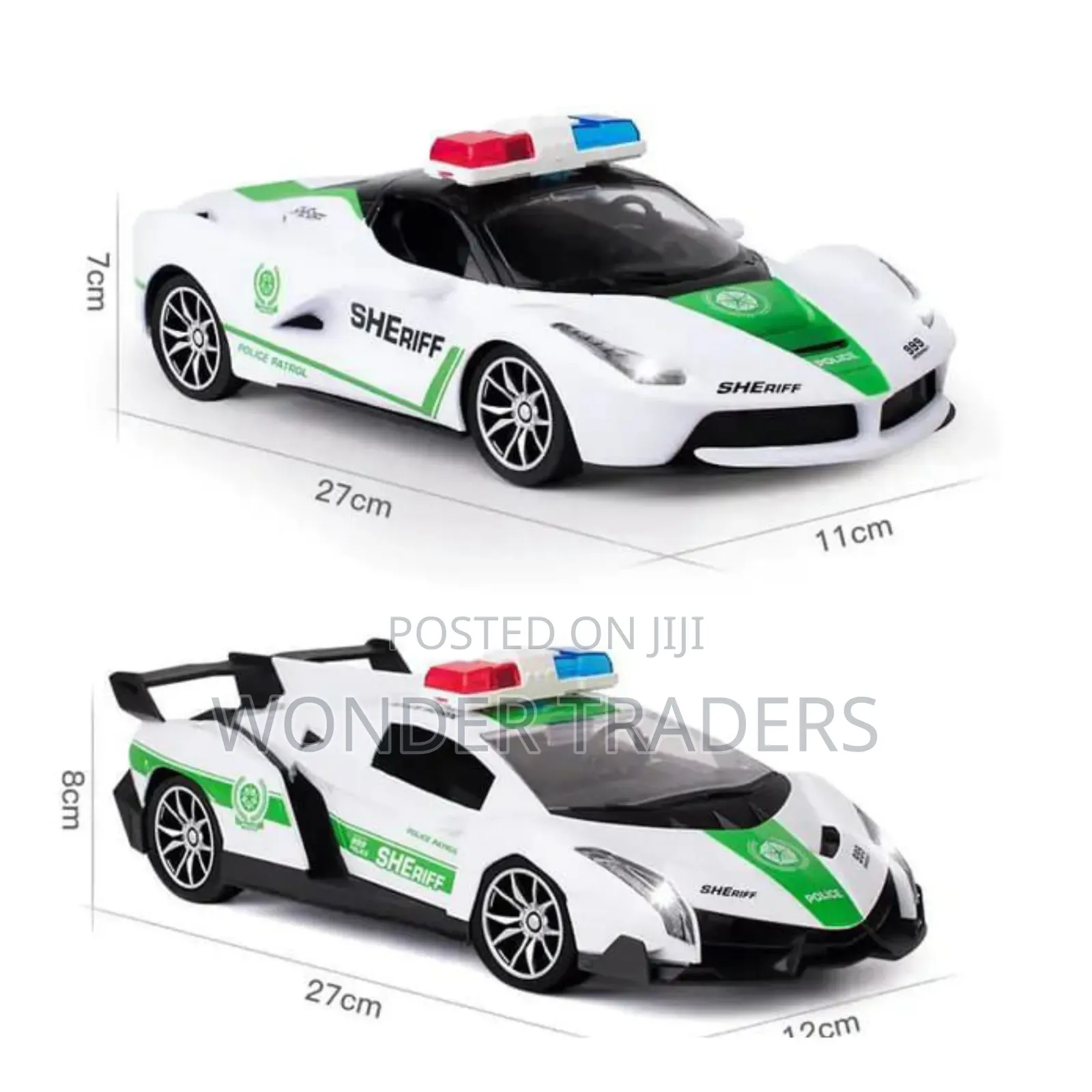 Lamborghini Sheriff Remote Controlled Police Toy Car
Packaged