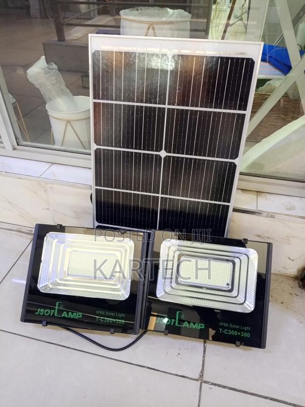 Jsot Lamp 300w Solar Flood Light Kit (T-C300+300)
