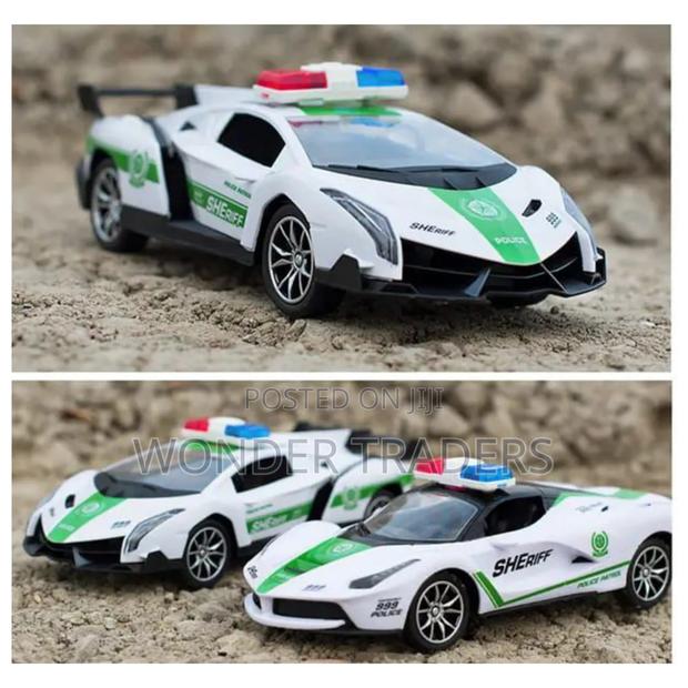Remote Controlled Police Toy Car