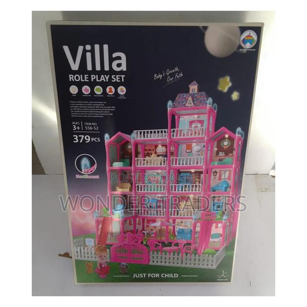 379 Pieces Doll House
Play Set for Kids