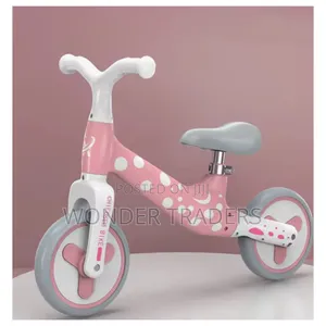 Balance Bicycle Size 12 No Pedals 
Color: Brown,Pink, Fluorescent