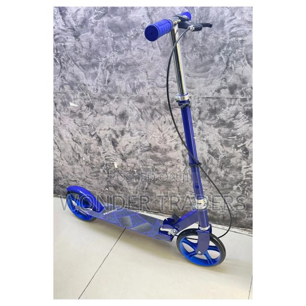 2 Wheels Foldable Metallic Scooter 
 for Teenagers