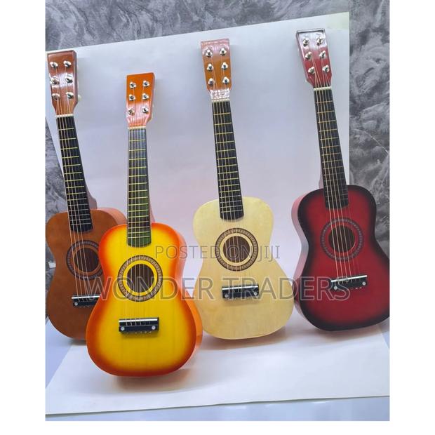 .6 Strings Acoustic Guitar 23 Inches Long. - main view