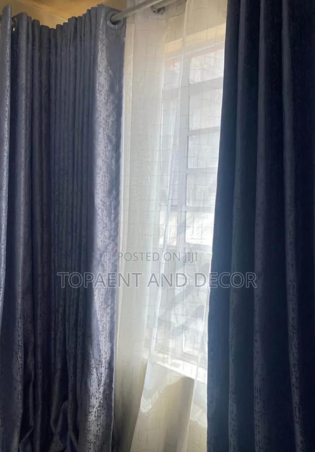 Soft Plain Trendy Curtains for Living Room and Bedroom
