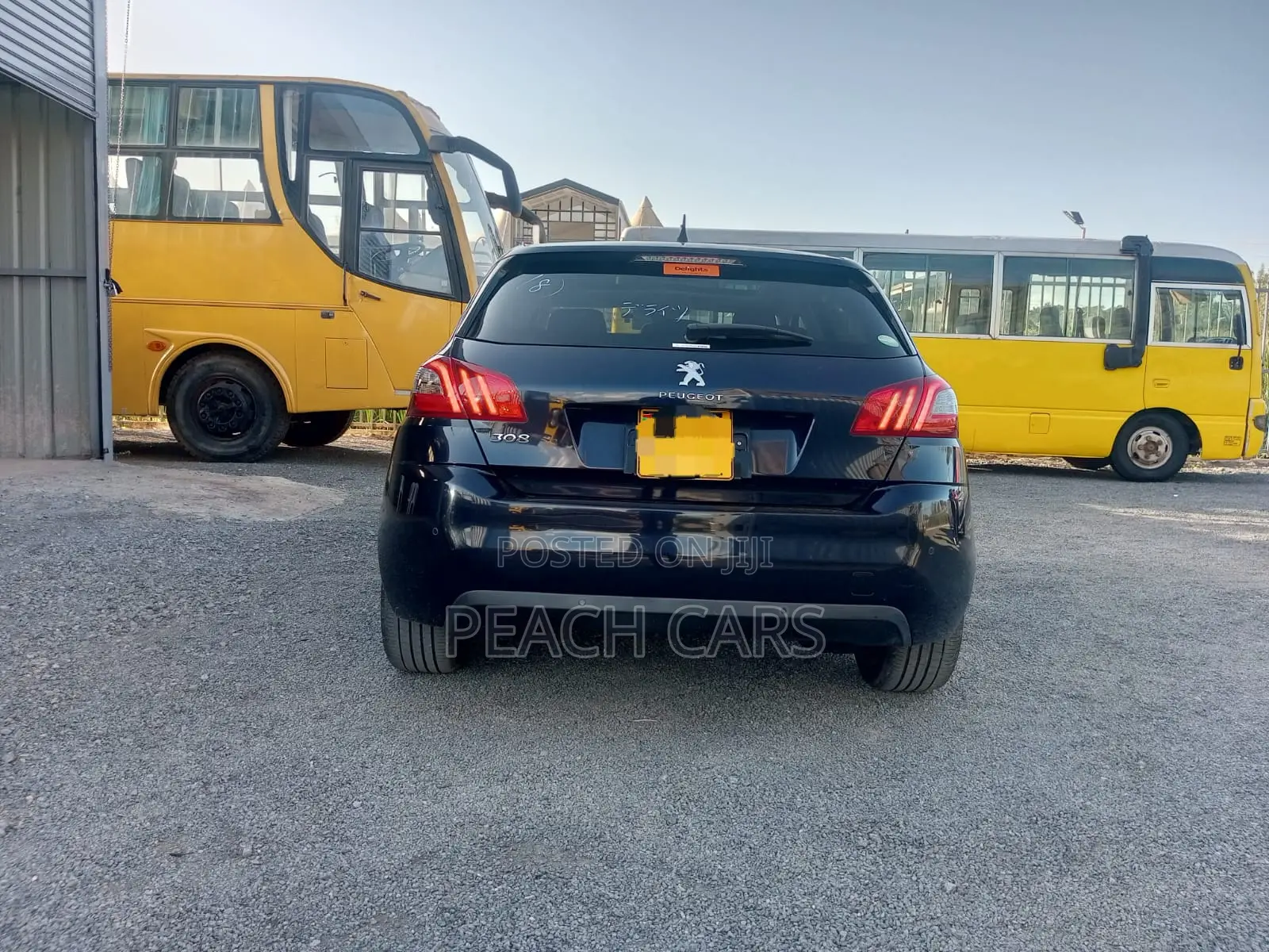 Peugeot 308 2018 Black