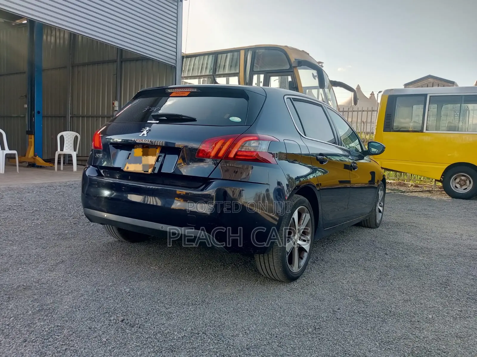 Peugeot 308 2018 Black