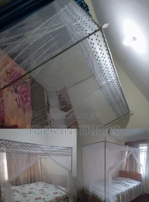 Rectangular Top Readymade Mosquito Nets for All Sizes