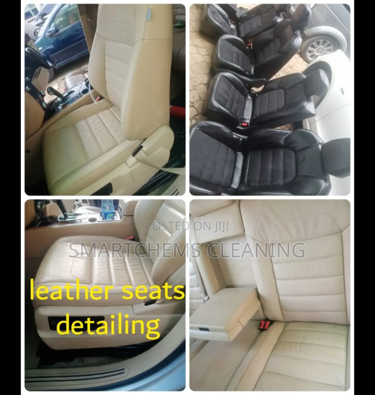 Car Seats Cleaning and Detailing