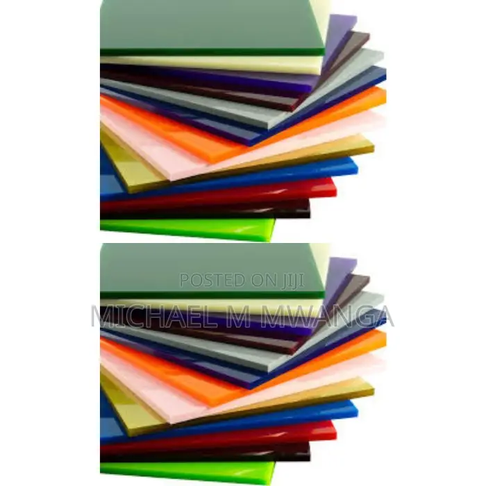 High Optical Quality Colored Acrylic Perspex Sheets