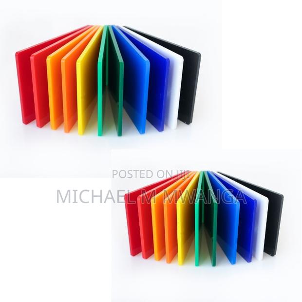 Signage Colored Acrylic Perspex Sheets - main view