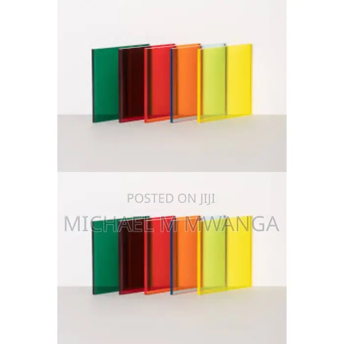 Hard-Wearing Colored Acrylic Perspex Sheets