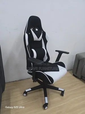 White Racing Chair