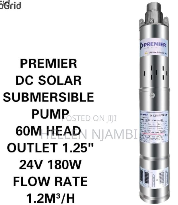 Premier 24v Dc Solar Submersible Pump 60m Head - main view