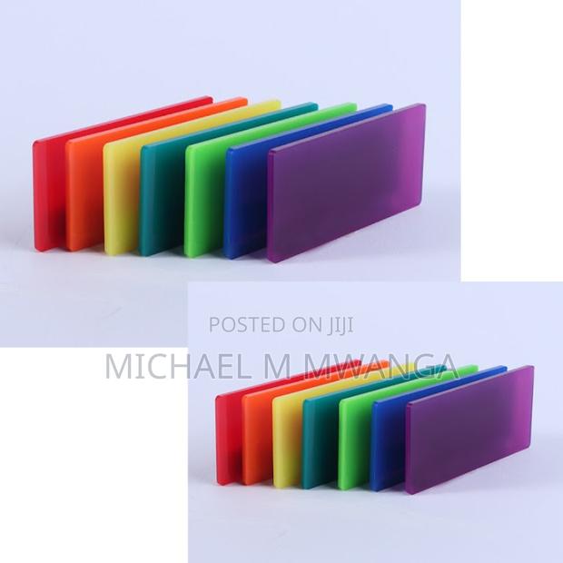 High Light Transmission Colored Acrylic Perspex Sheets - main view